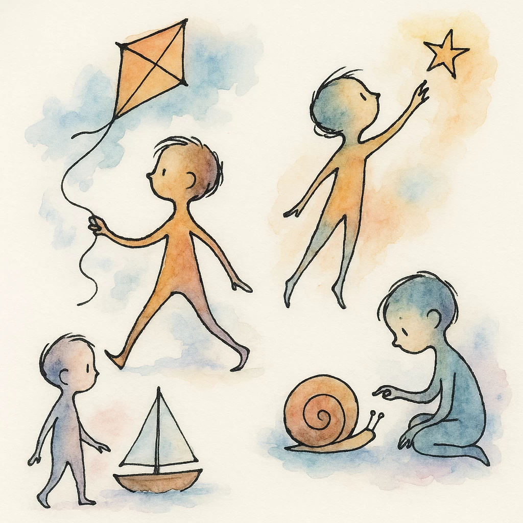 Desarrollo del pensamiento a los 3 años: De lo sensorial a lo abstracto